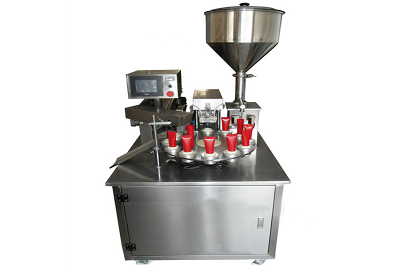 Semi Automatic Ultrasonic Lotion Plastic Tube Filling Sealing Machine