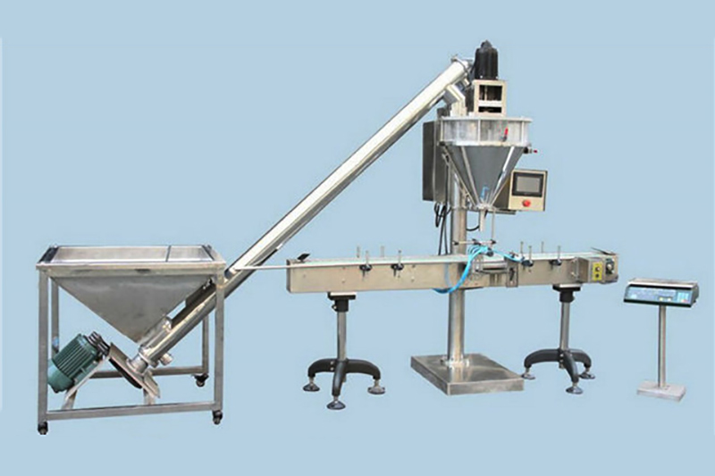 Semi Automatic Milk Powder Auger Bottle Bag Filling Packing Machine